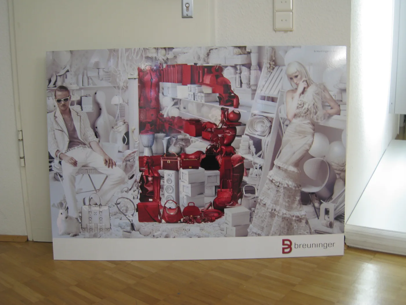 Breuninger — gerahmtes Plakat