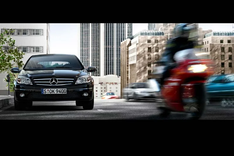 Mercedes CLC-Class — final city visualisation