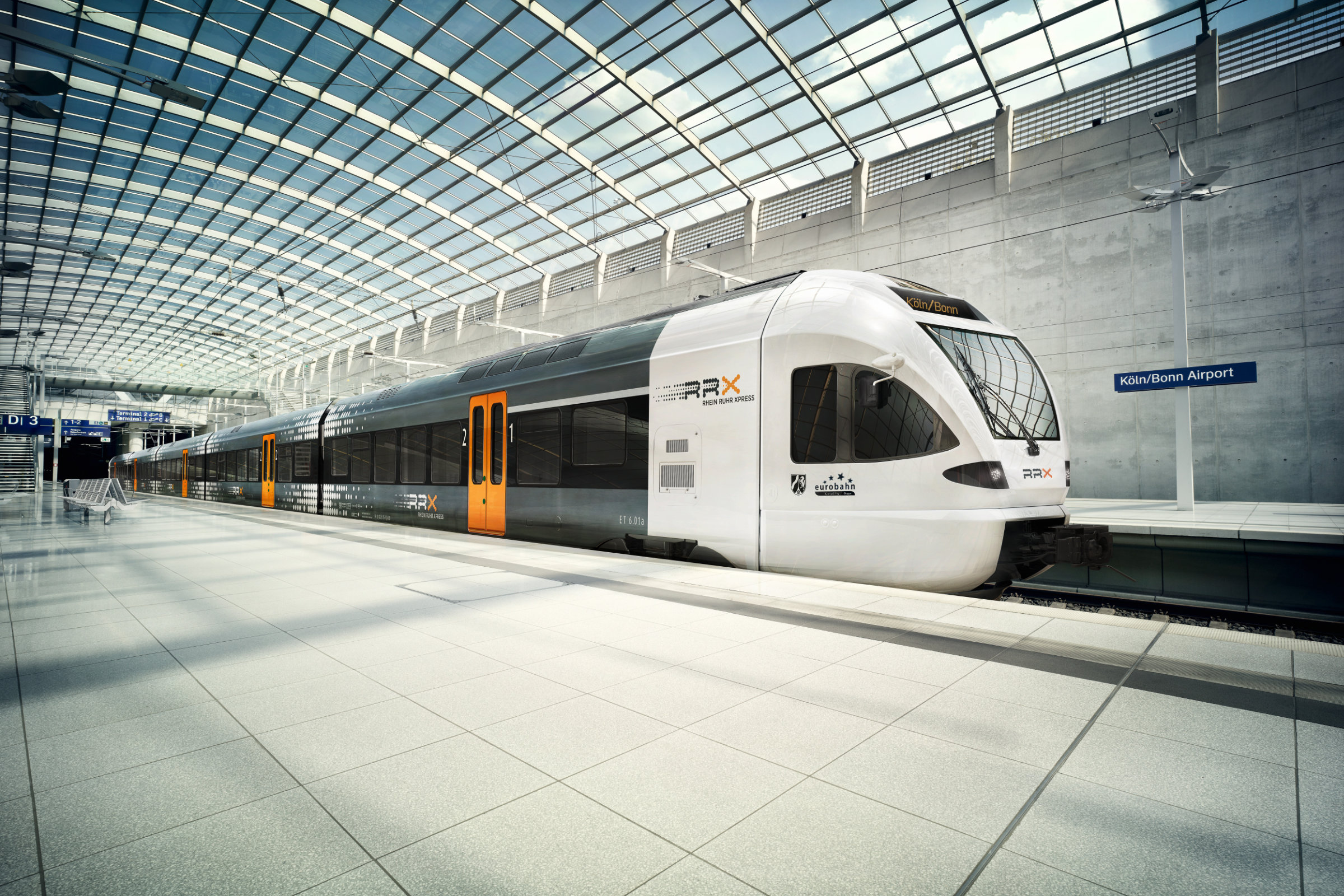 RRX Trainstation — Bahnhof Köln/Bonn Airport