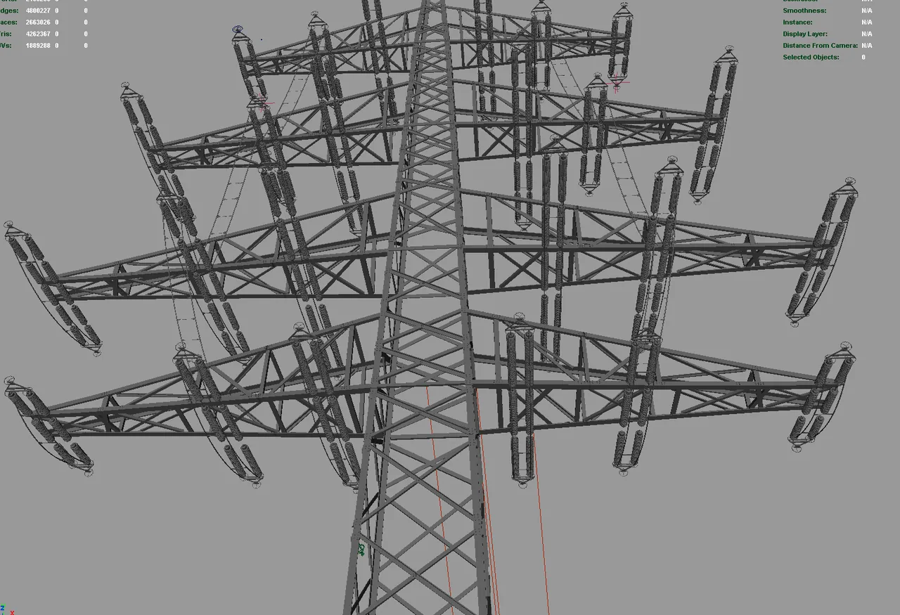 RWE — Strommast Modeling 03